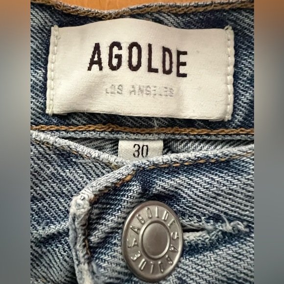 Agolde high rise Riley crop jeans - Picture 2 of 3